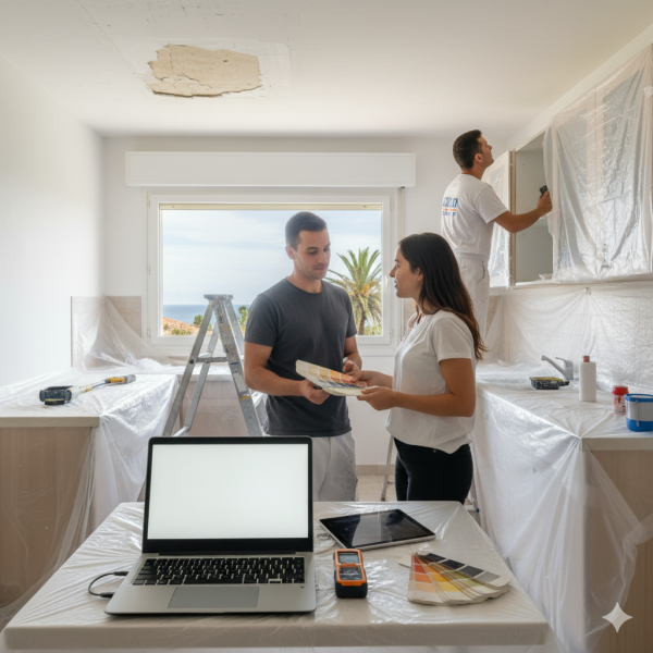 Quels types de peinture utiliser après un dégât des eaux ?